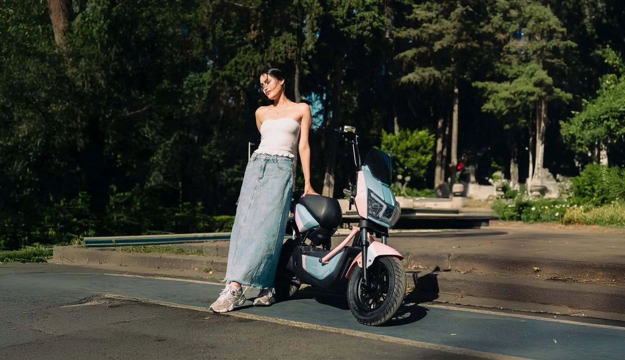 Bicicleta eléctrica Evobike Águila Rosa