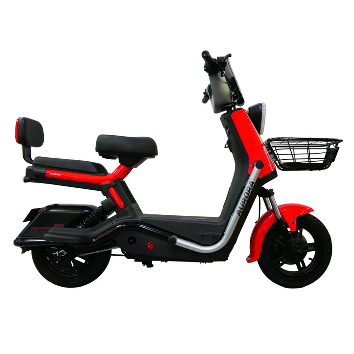 Bicicleta eléctrica AURORA Rojo Evobike