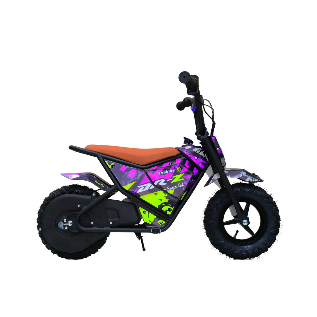 Bicicleta eléctrica para niños Crosskid Morado