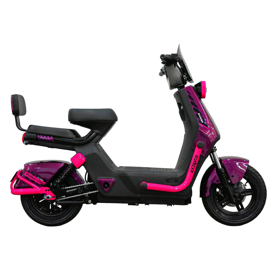 Bicicleta eléctrica Eclipce Rosa