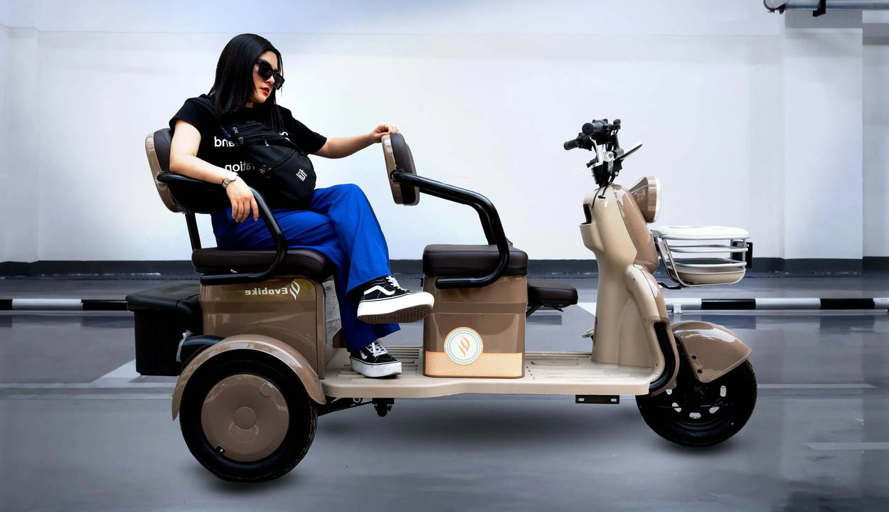 Triciclo eléctrico Evobike FamilyQ 