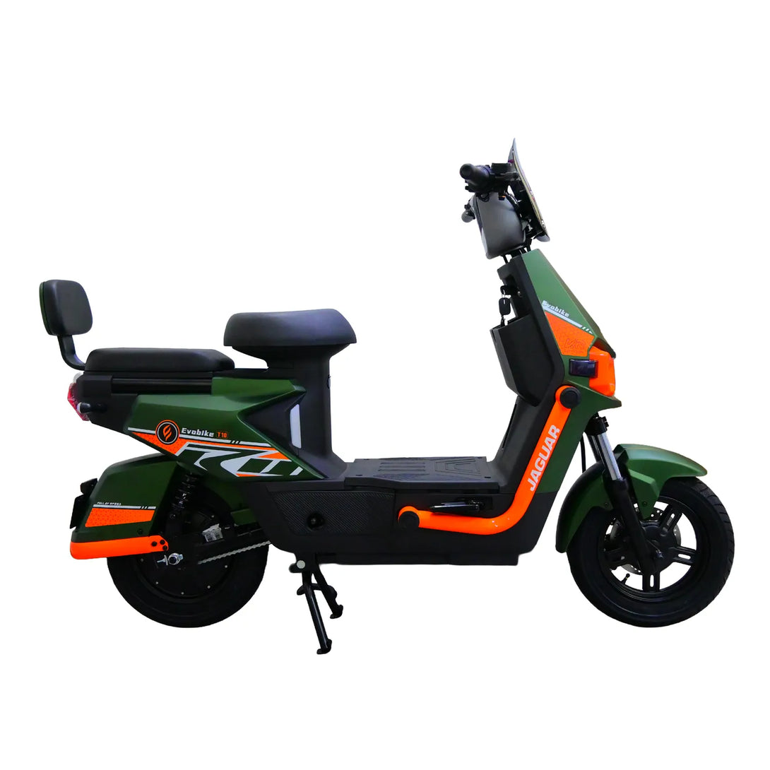 Bicicleta eléctrica JAGUAR verde Evobike