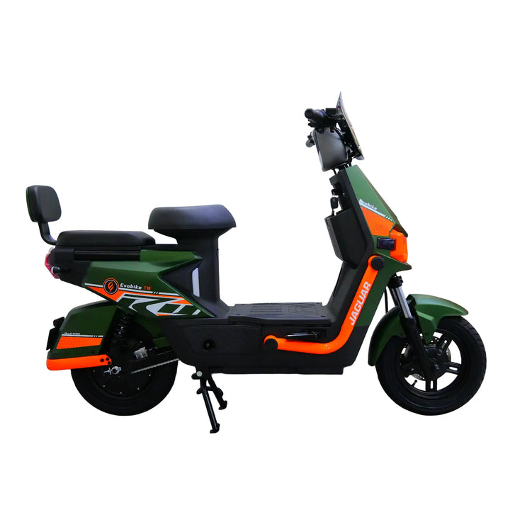 Bicicleta eléctrica JAGUAR verde Evobike