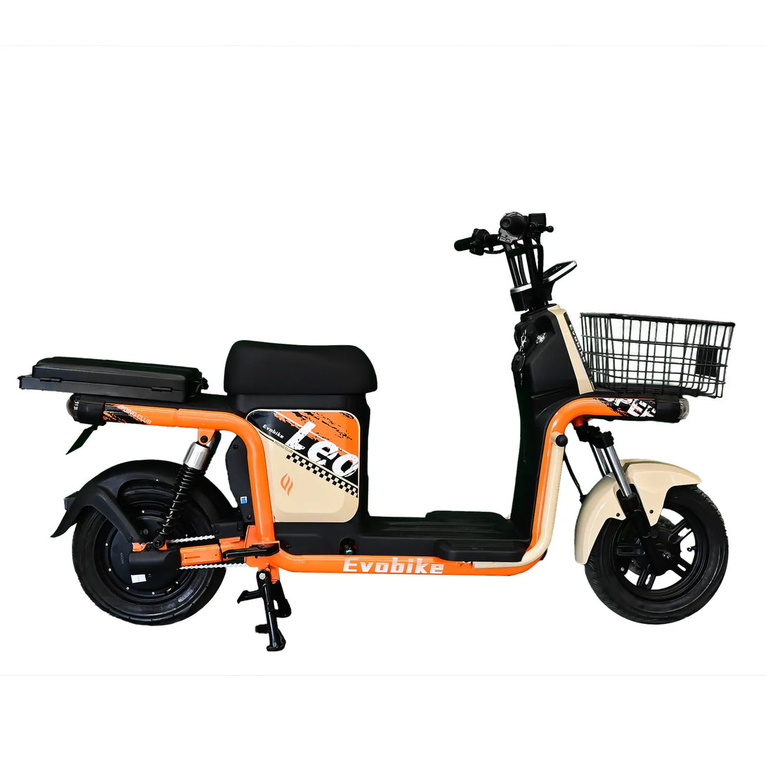 Bicimoto eléctrica LEO cafe/naranja Evobike