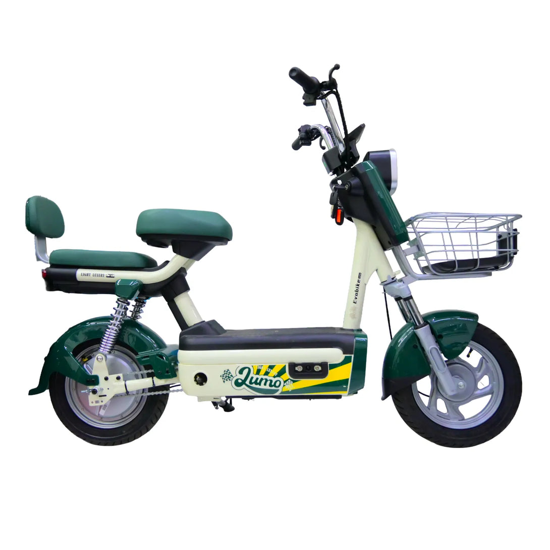 Bicicleta eléctrica LUMO Verde Evobike