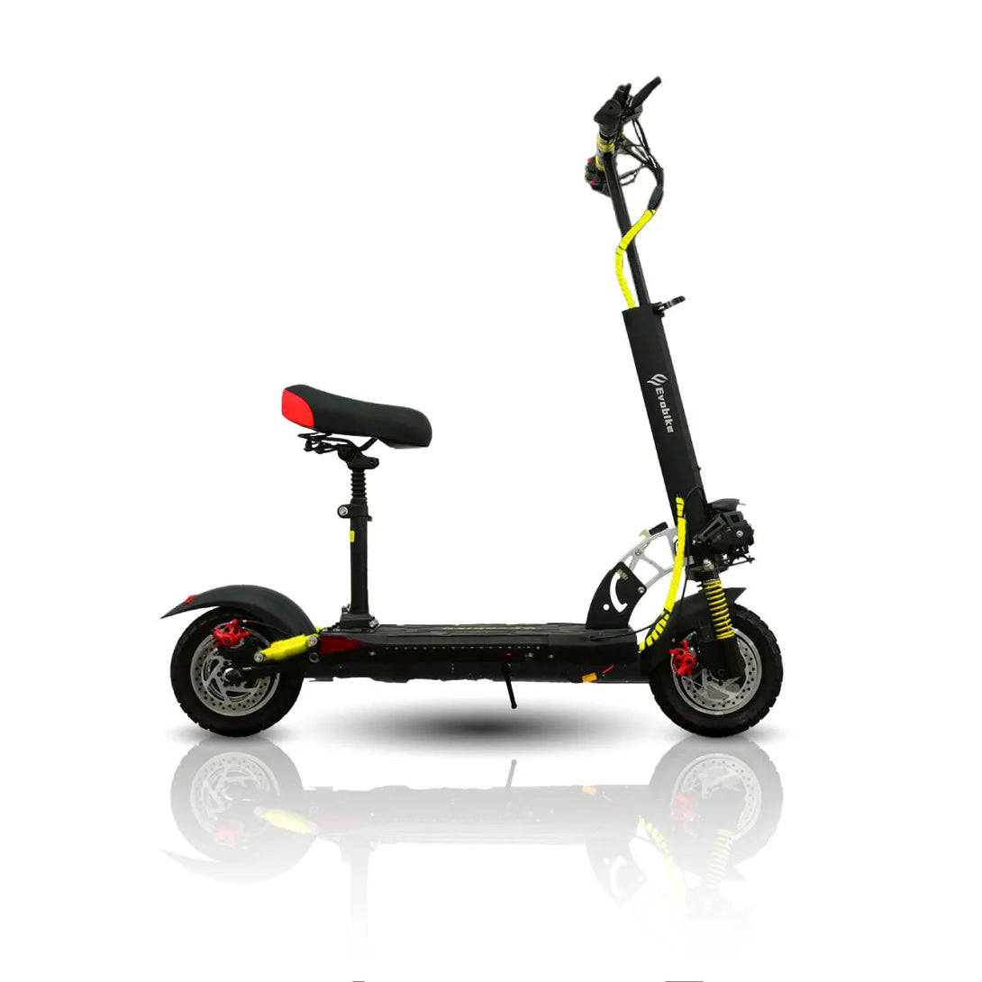 Scooter eléctrico M5 amarillo Evobike