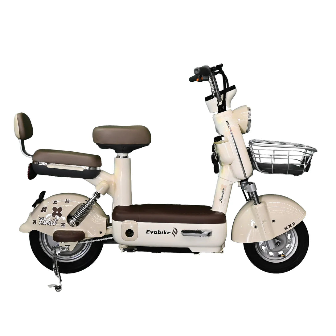 Bicicleta eléctrica PRIMAVERA Café Evobike