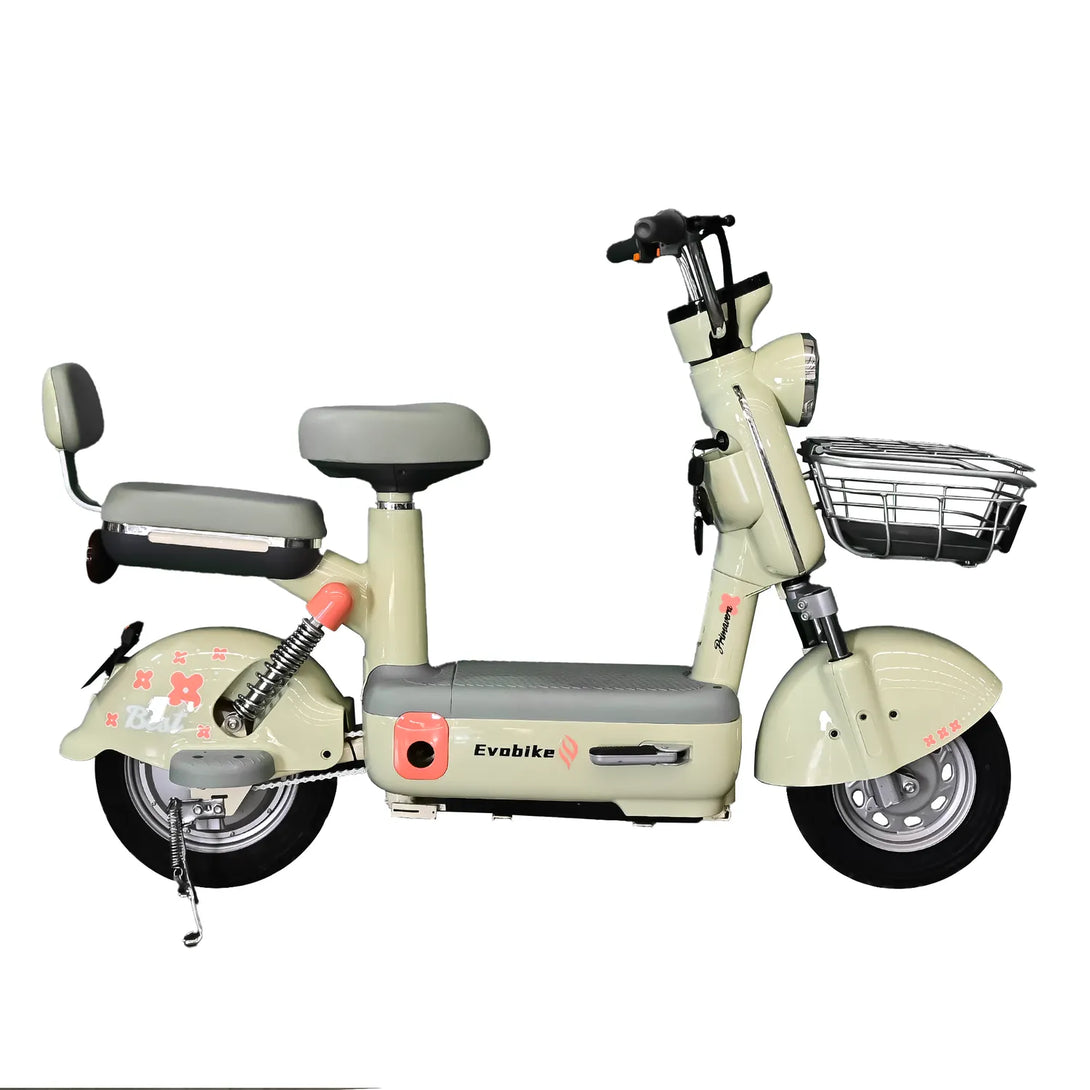 Bicicleta eléctrica PRIMAVERA Verde Evobike