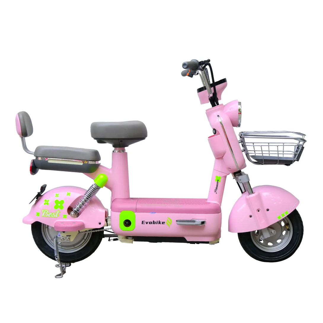 Bicicleta eléctrica PRIMAVERA Rosa Evobike