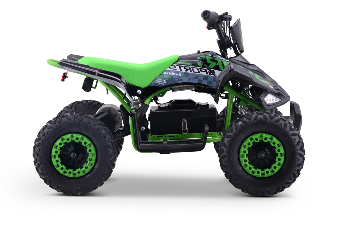 Vehículo eléctrico de juguete Ricochet verde