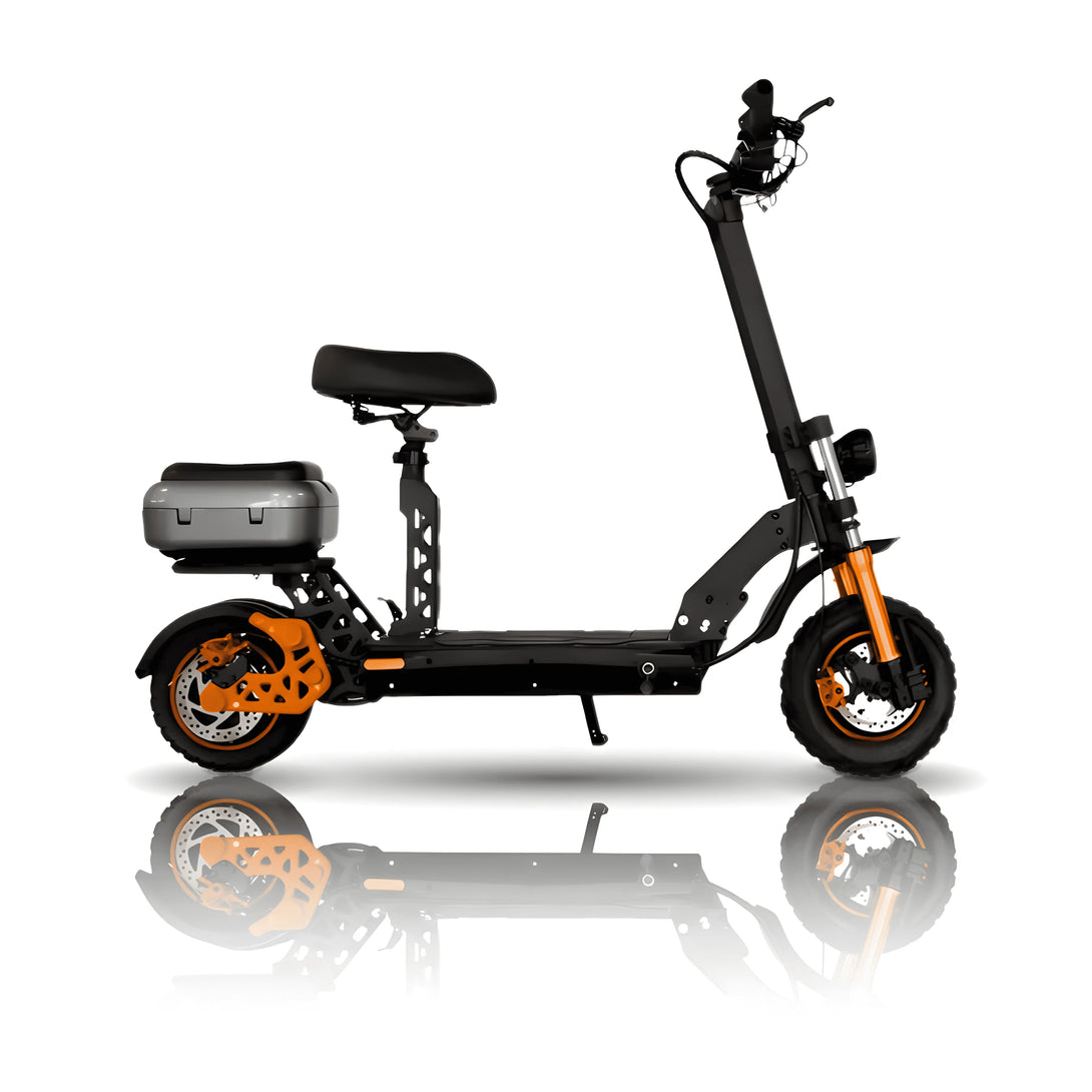 Scooter eléctrico S6 naranja Evobike