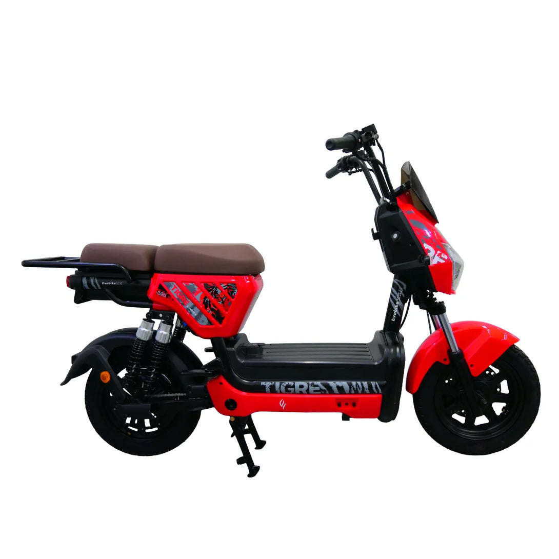 Bicicleta eléctrica TIGRE rojo Evobike