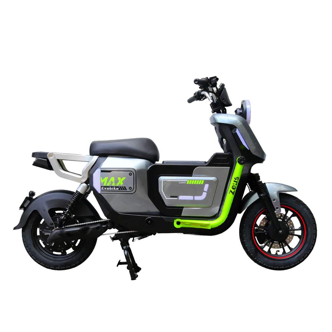 Bicimoto eléctrica ZEUS gris Evobike