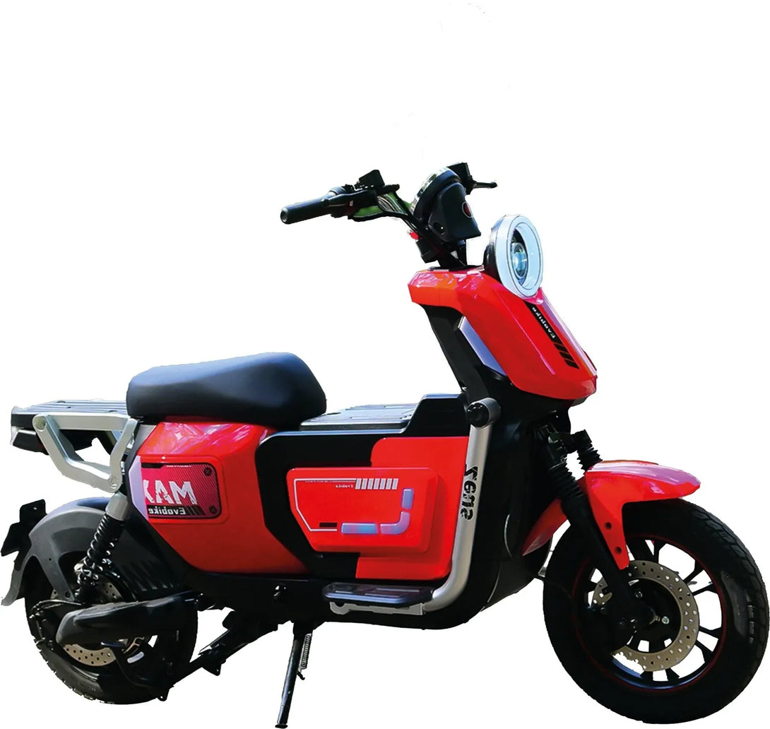 Bicimoto eléctrica ZEUS rojo Evobike